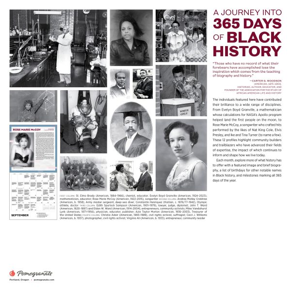 A Journey into 365 Days of Black History 2026 Wall Calendar - Image 8