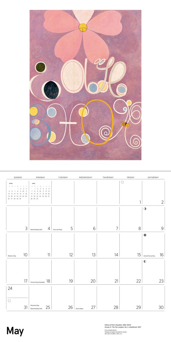 Hilma af Klint: Original Abstraction 2026 Wall Calendar - Image 4