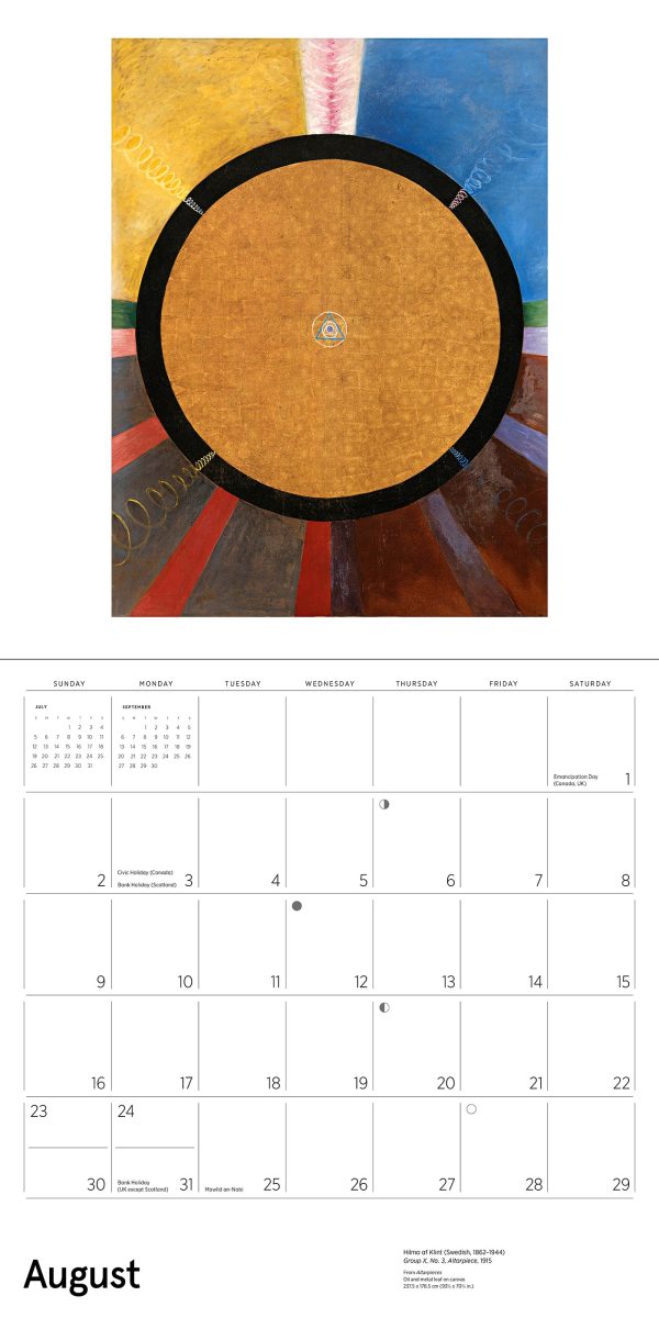 Hilma af Klint: Original Abstraction 2026 Wall Calendar - Image 5
