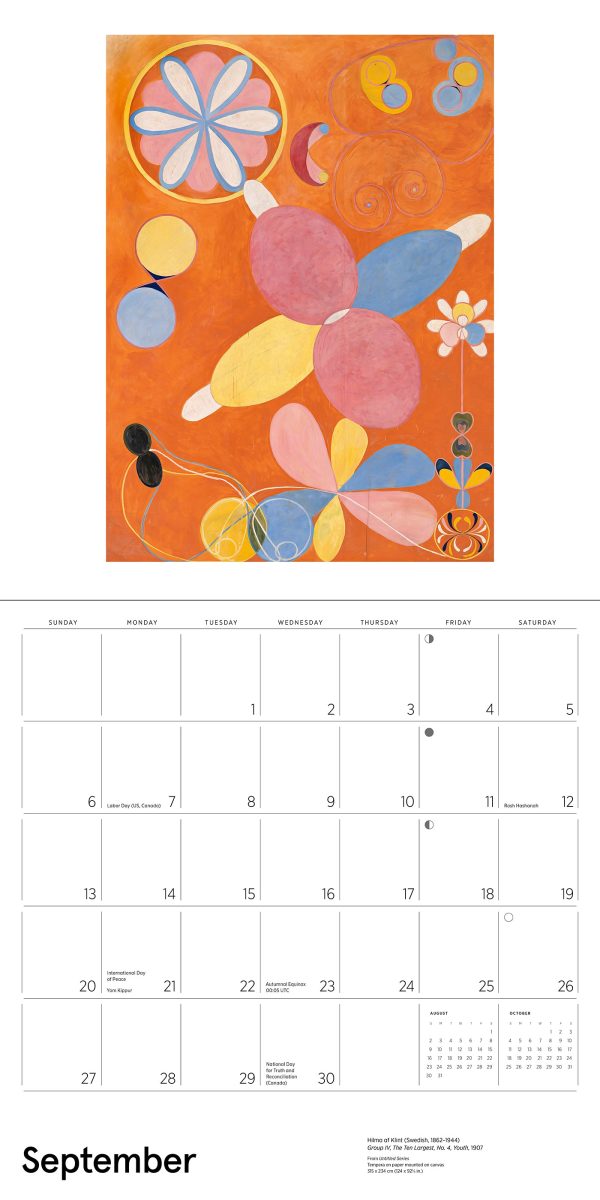 Hilma af Klint: Original Abstraction 2026 Wall Calendar - Image 6