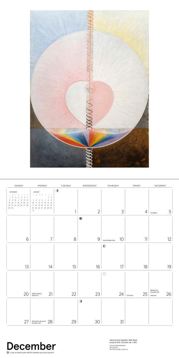 Hilma af Klint: Original Abstraction 2026 Wall Calendar - Image 7