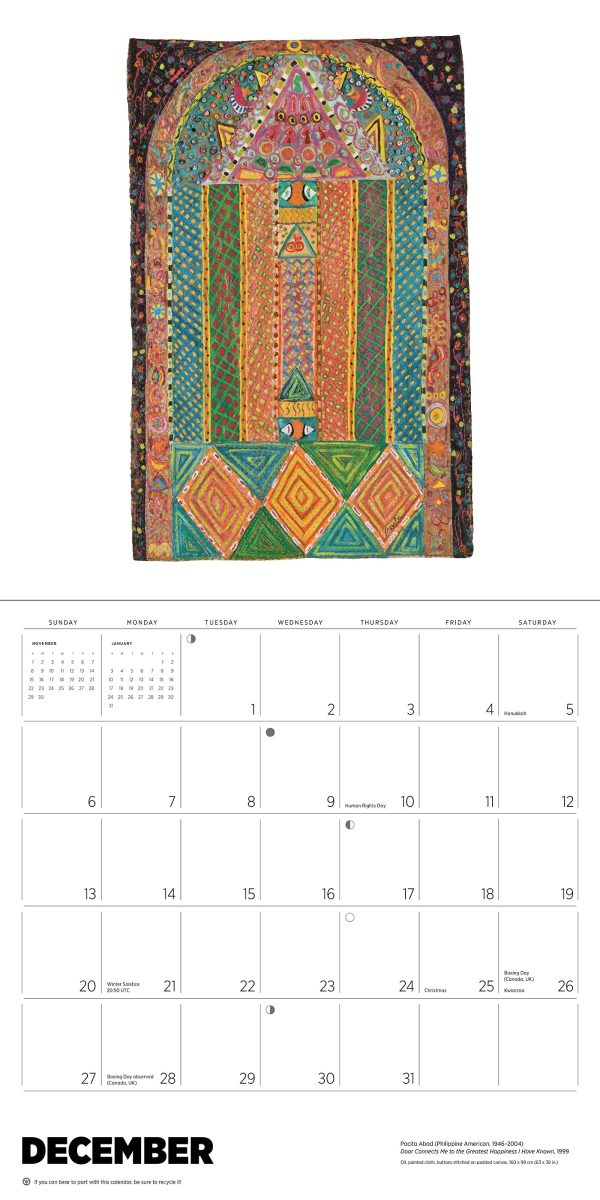 Pacita Abad 2026 Wall Calendar - Image 7