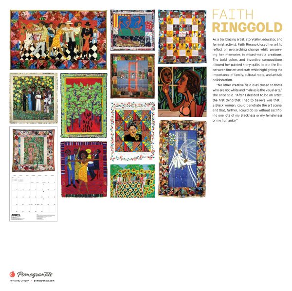 Faith Ringgold 2026 Wall Calendar - Image 8