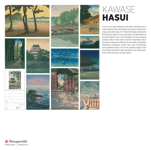 Kawase Hasui 2026 Wall Calendar - Image 6
