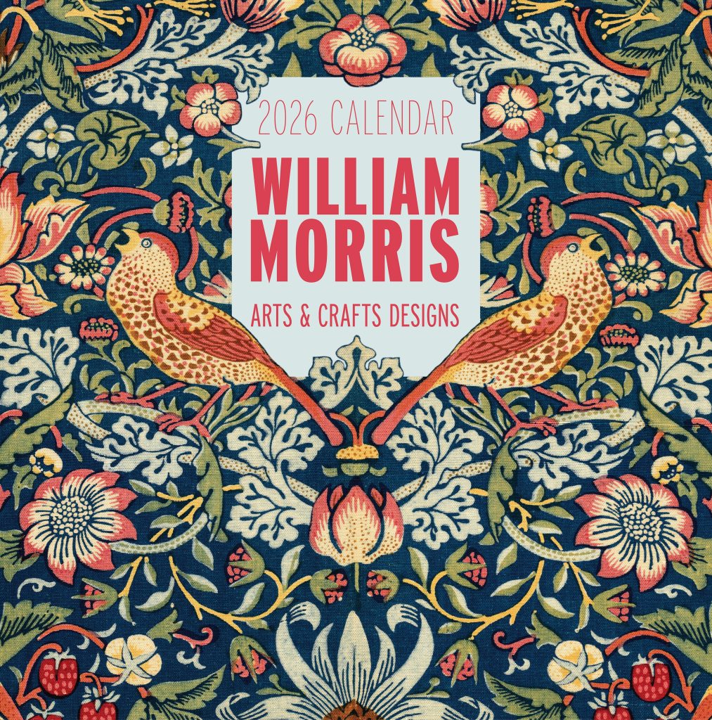 William Morris: Arts & Crafts Designs 2026 Wall Calendar