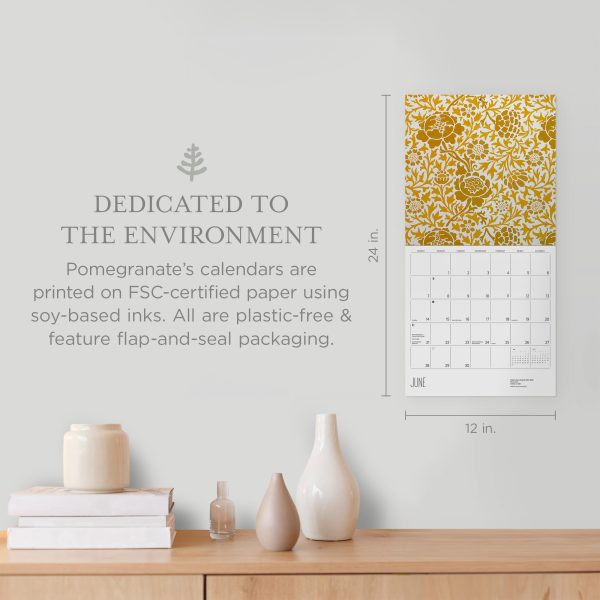 William Morris: Arts & Crafts Designs 2026 Wall Calendar - Image 2