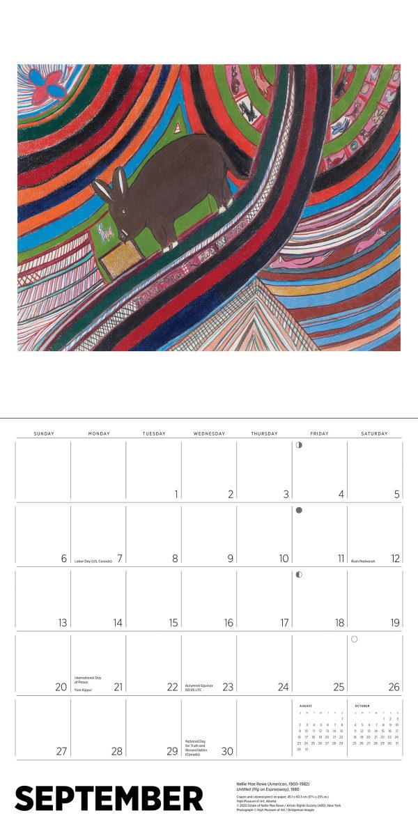 African American Art 2026 Wall Calendar - Image 4