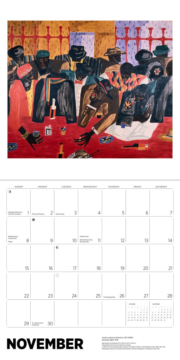 African American Art 2026 Wall Calendar - Image 5