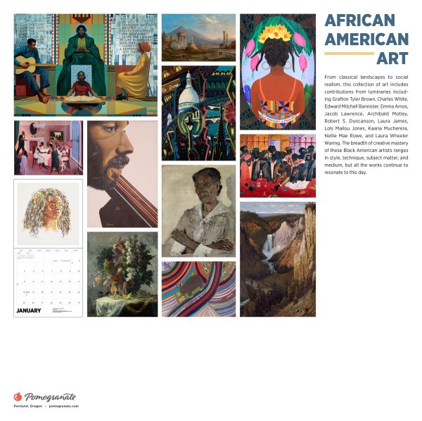 African American Art 2026 Wall Calendar - Image 8