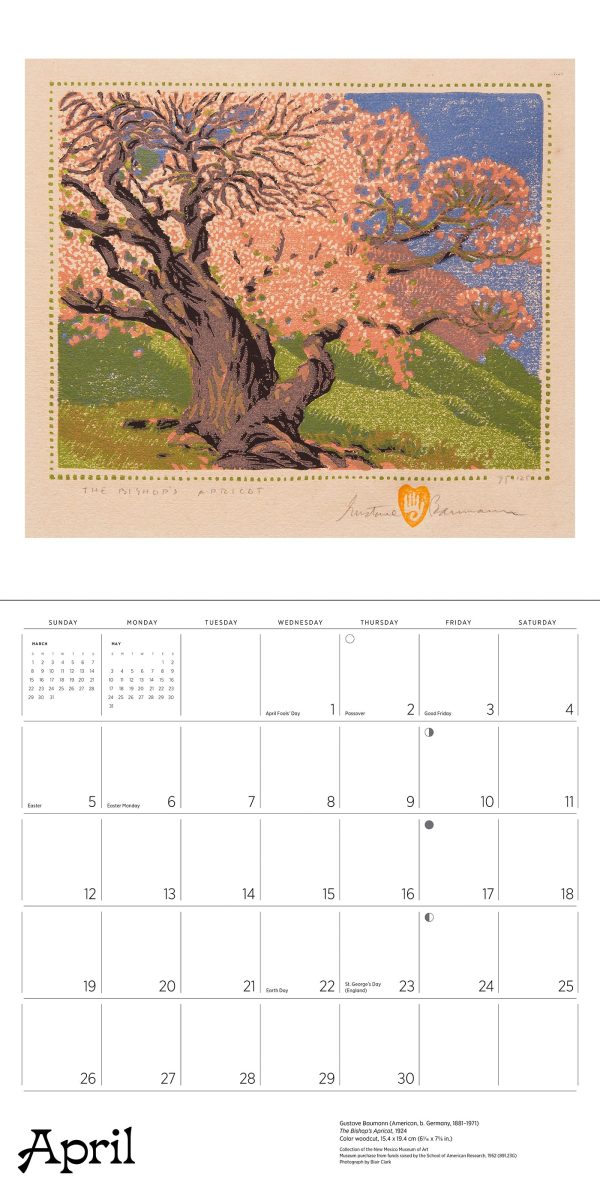 A Small. Untroubled World: The Art of Gustave Baumann 2026 Wall Calendar - Image 6