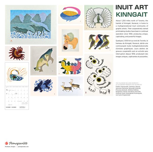 Inuit Art: Kinngait 2026 Wall Calendar - Image 8