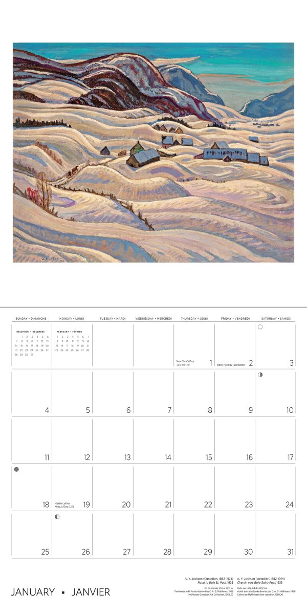 The Group of Seven 2026 Wall Calendar - Image 3