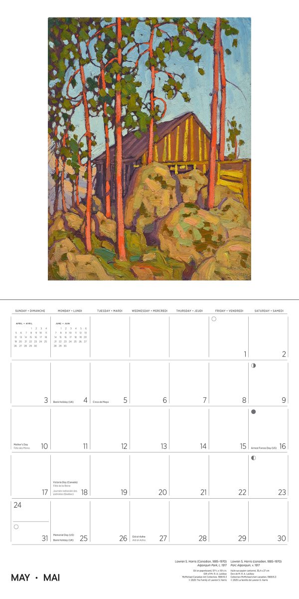 Lawren S. Harris 2026 Wall Calendar - Image 5