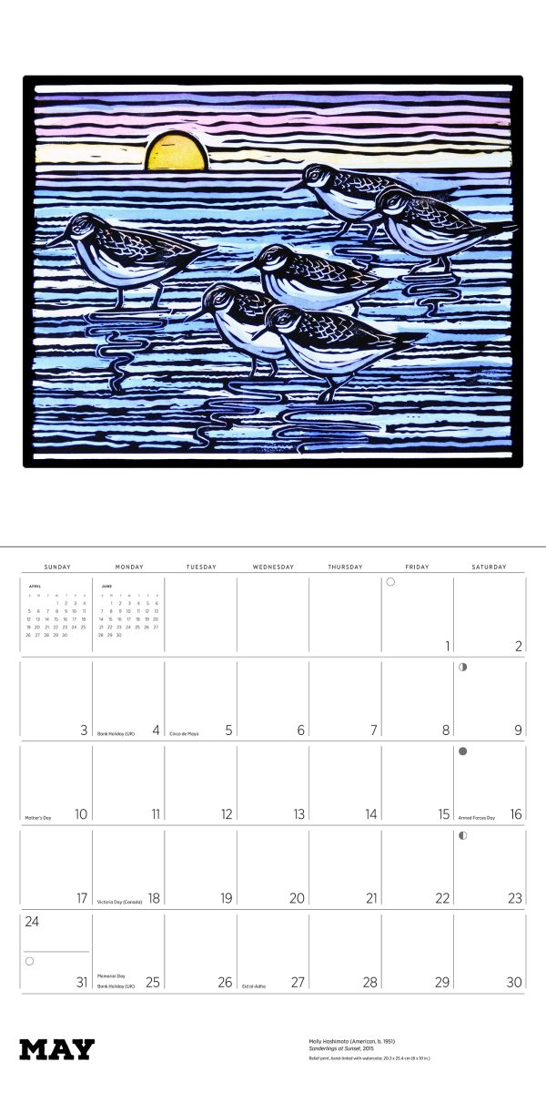Molly Hashimoto: Birds 2026 Wall Calendar - Image 6