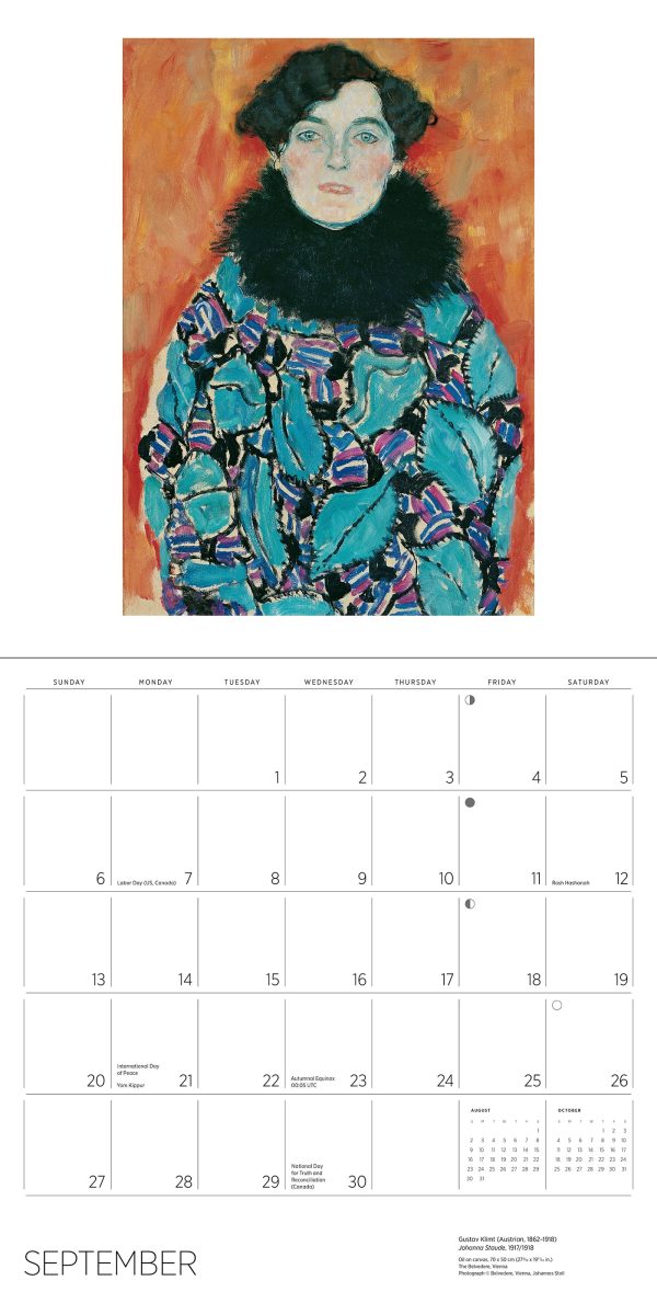 Gustav Klimt 2026 Wall Calendar - Image 5