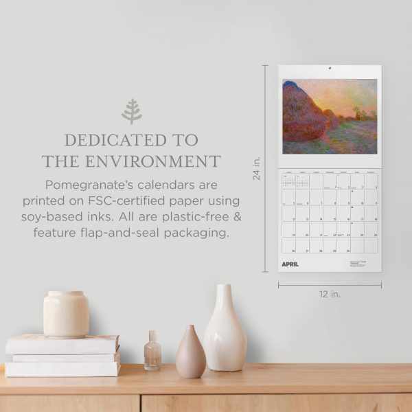 Claude Monet 2026 Wall Calendar - Image 2