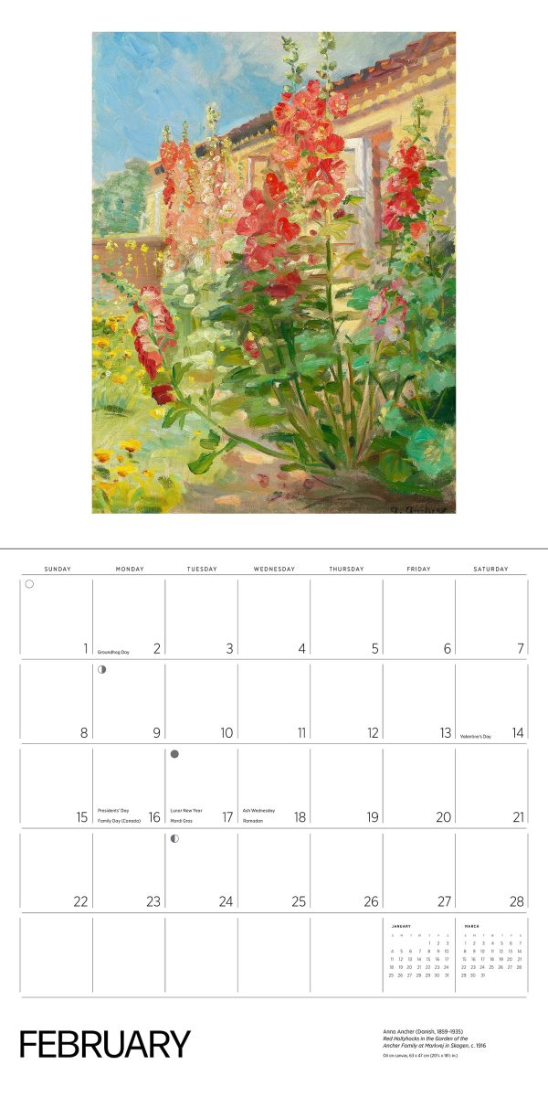 Gardens of the Impressionists 2026 Wall Calendar - Image 4