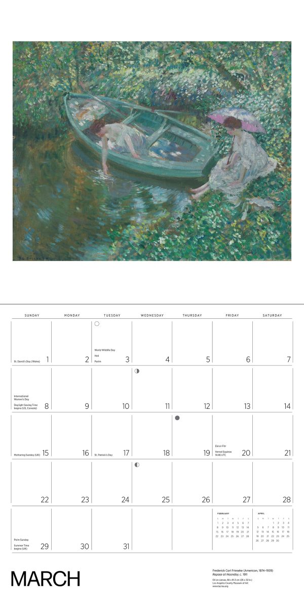 Gardens of the Impressionists 2026 Wall Calendar - Image 5