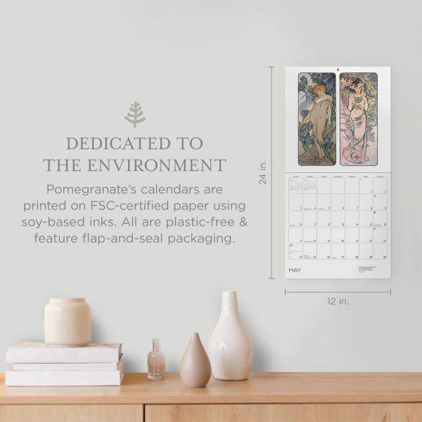 Alphonse Mucha 2026 Wall Calendar - Image 2