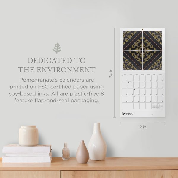 Arts & Crafts Tiles: Made by Motawi Tileworks 2026 Wall Calendar - Image 2