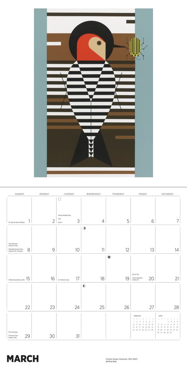 Charley Harper 2026 Wall Calendar - Image 3