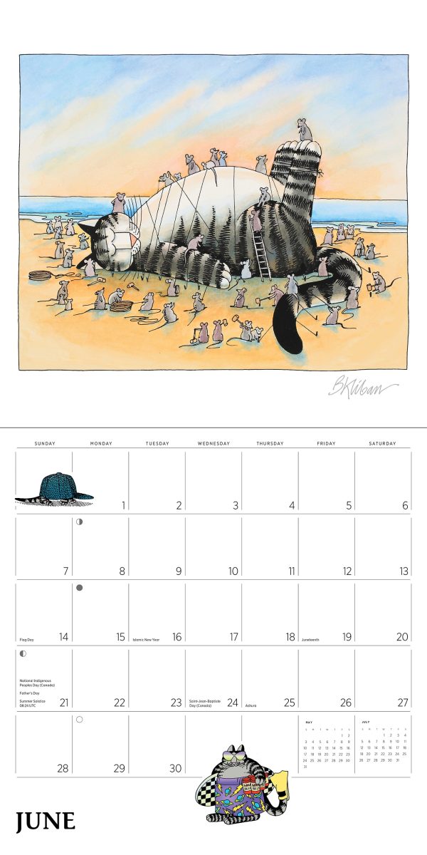 B. Kliban: CatCalendar 2026 Wall Calendar - Image 7