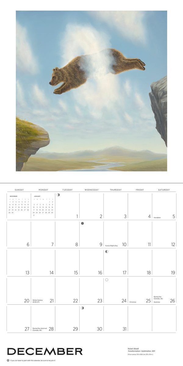 Spirit: The Paintings of Robert Bissell 2026 Wall Calendar - Image 5