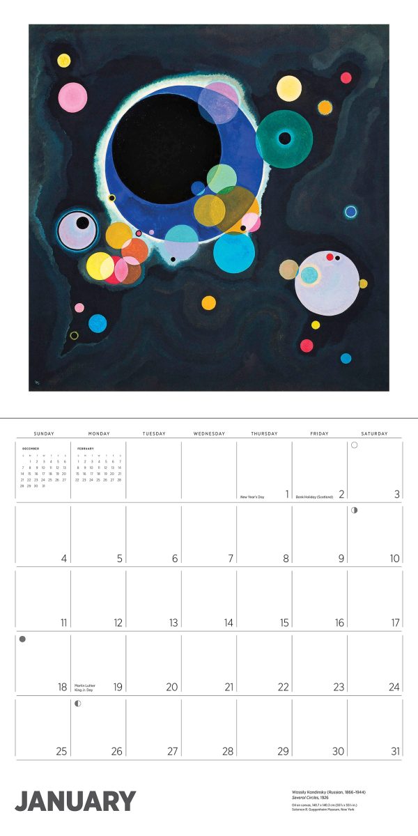 Kandinsky 2026 Wall Calendar - Image 3