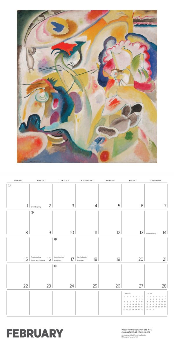 Kandinsky 2026 Wall Calendar - Image 4