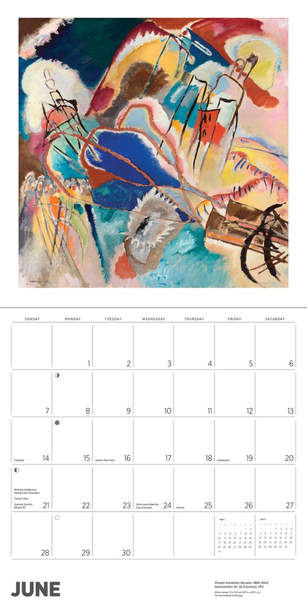 Kandinsky 2026 Wall Calendar - Image 5