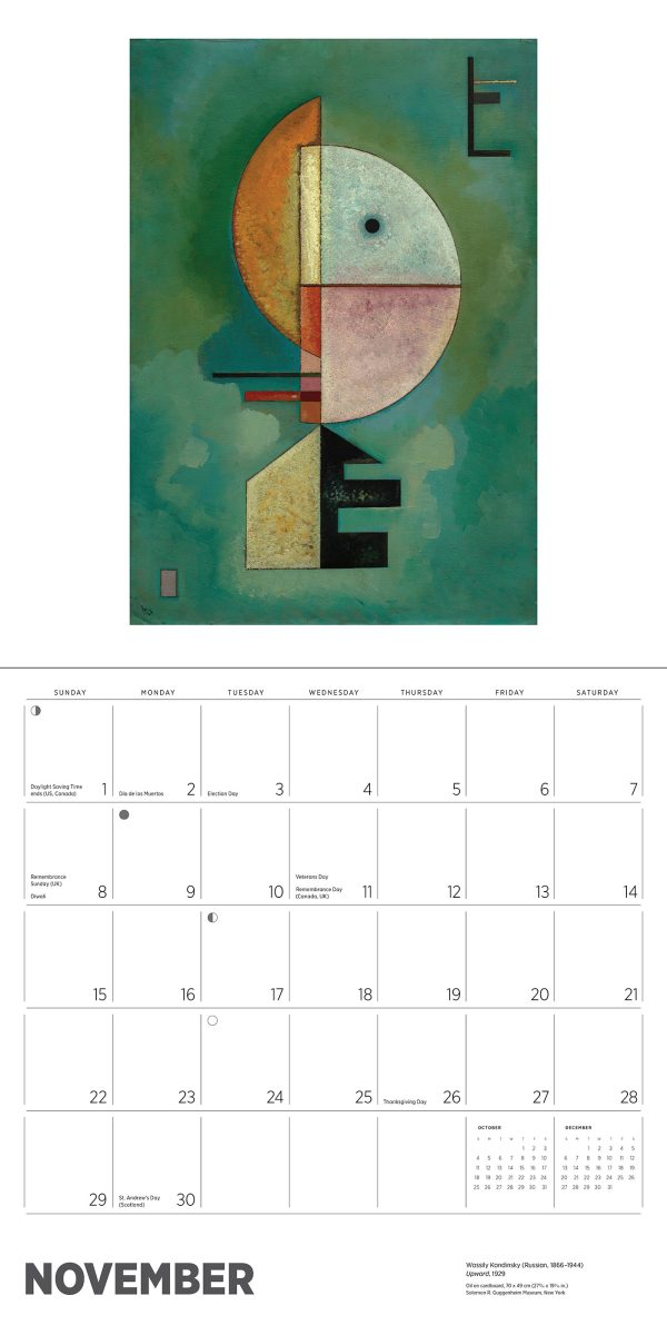 Kandinsky 2026 Wall Calendar - Image 6