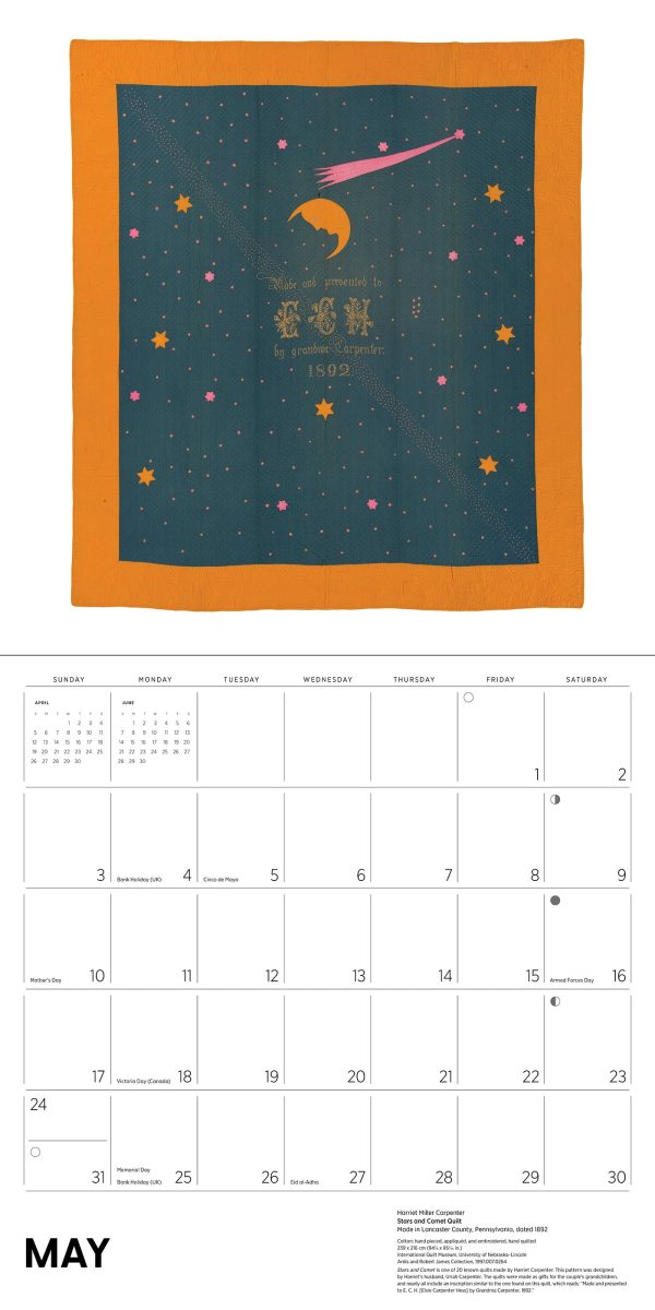 Antique Quilts 2026 Wall Calendar - Image 7