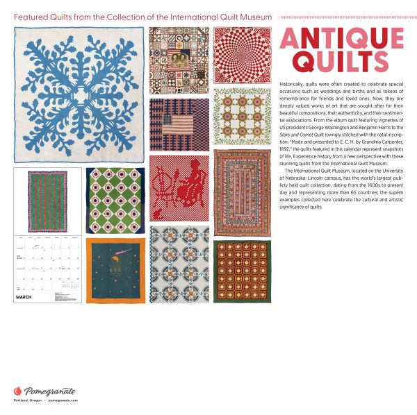 Antique Quilts 2026 Wall Calendar - Image 8