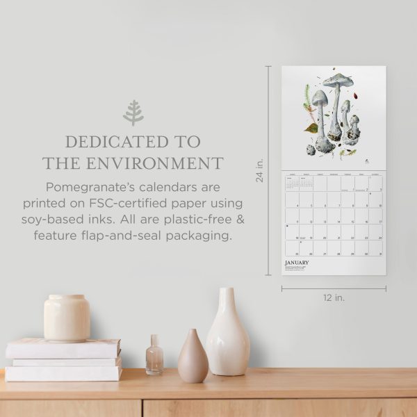 Mushrooms: Alexander Viazmensky 2026 Wall Calendar - Image 2