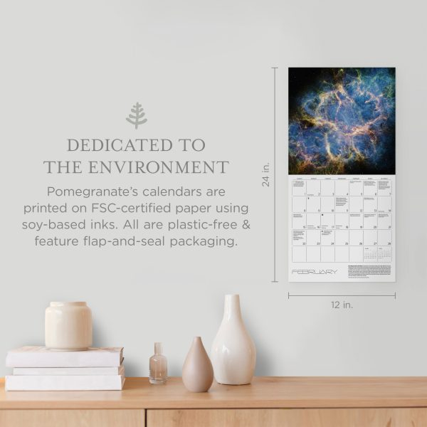 Space: Views from the Hubble and James Webb Telescopes 2026 Wall Calendar - Image 2