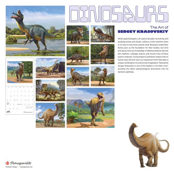 Dinosaurs: The Art of Sergey Krasovskiy 2026 Wall Calendar - Image 8