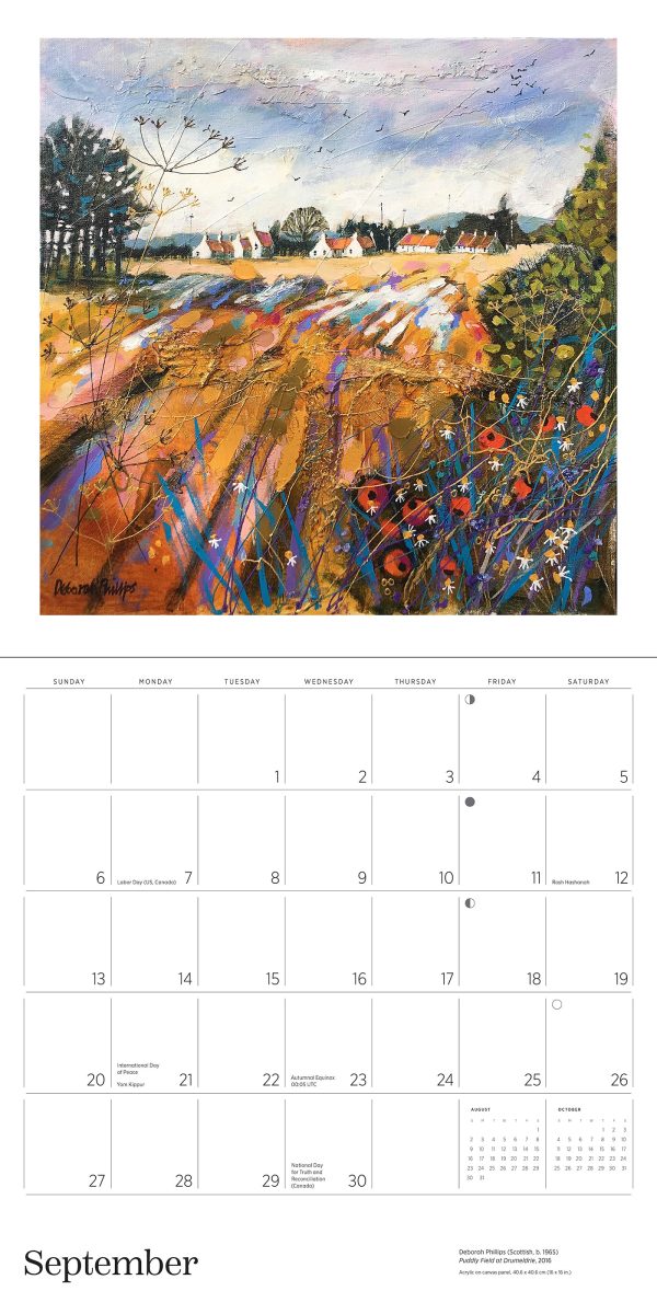 Scotland: The Art of Deborah Phillips 2026 Wall Calendar - Image 4
