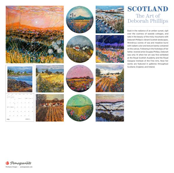 Scotland: The Art of Deborah Phillips 2026 Wall Calendar - Image 6
