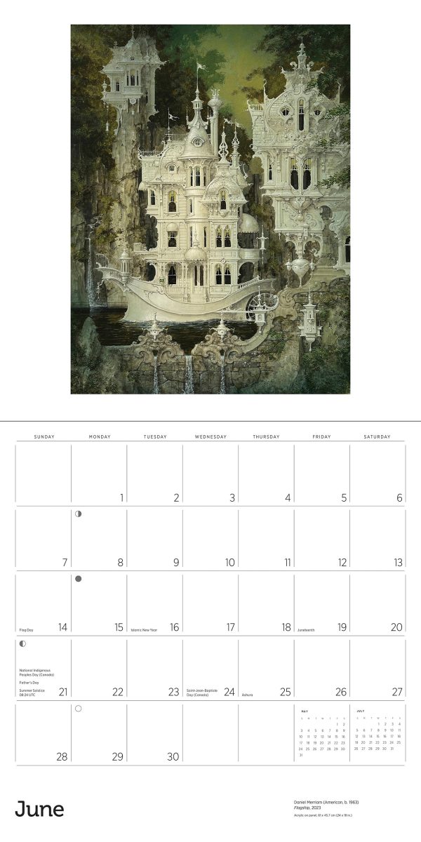The Art of Daniel Merriam 2026 Wall Calendar - Image 4