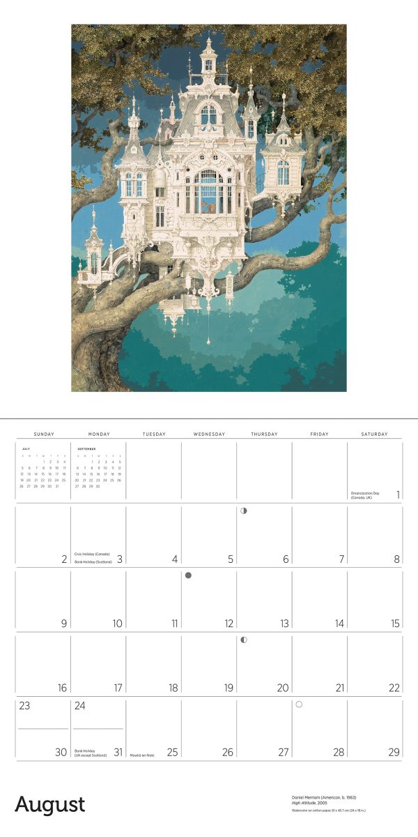The Art of Daniel Merriam 2026 Wall Calendar - Image 5