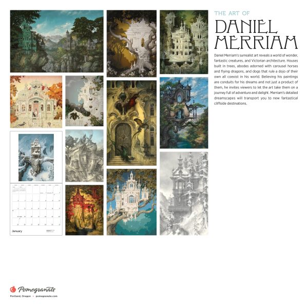 The Art of Daniel Merriam 2026 Wall Calendar - Image 6