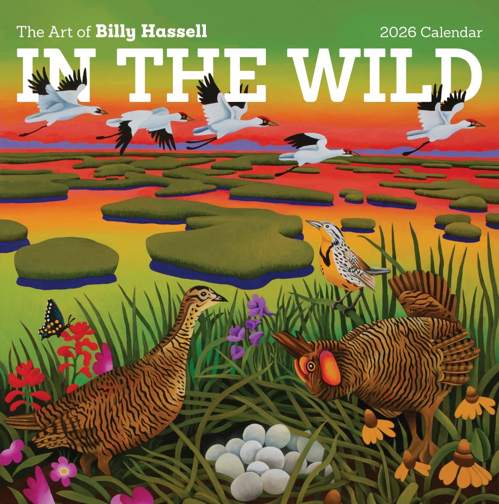 In the Wild: The Art of Billy Hassell 2026 Wall Calendar