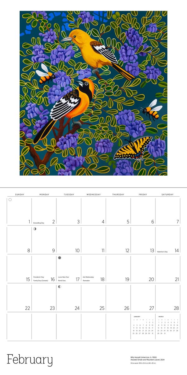 In the Wild: The Art of Billy Hassell 2026 Wall Calendar - Image 4