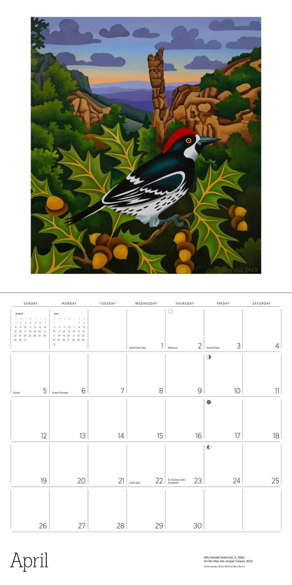 In the Wild: The Art of Billy Hassell 2026 Wall Calendar - Image 6