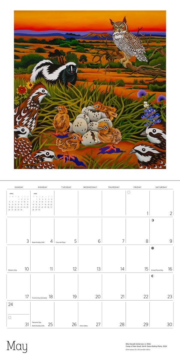 In the Wild: The Art of Billy Hassell 2026 Wall Calendar - Image 7