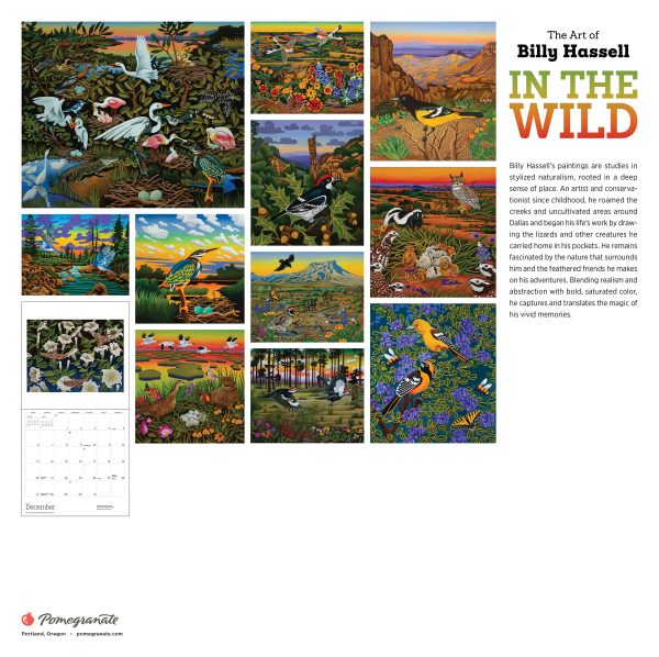 In the Wild: The Art of Billy Hassell 2026 Wall Calendar - Image 8