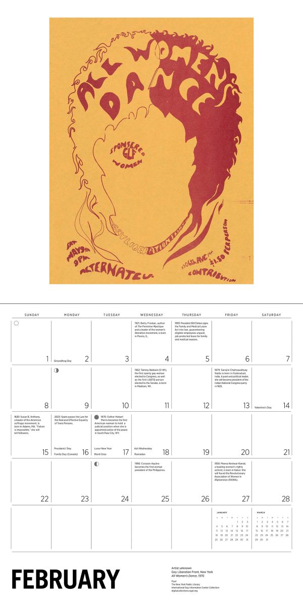 The Fight for Women's Rights 2026 Wall Calendar - Image 4