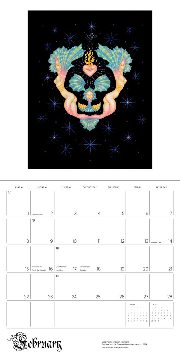 Day of the Dead: The Skull Paintings of Tino Rodriguez and Virgo Paraiso 2026 Wall Calendar - Image 4