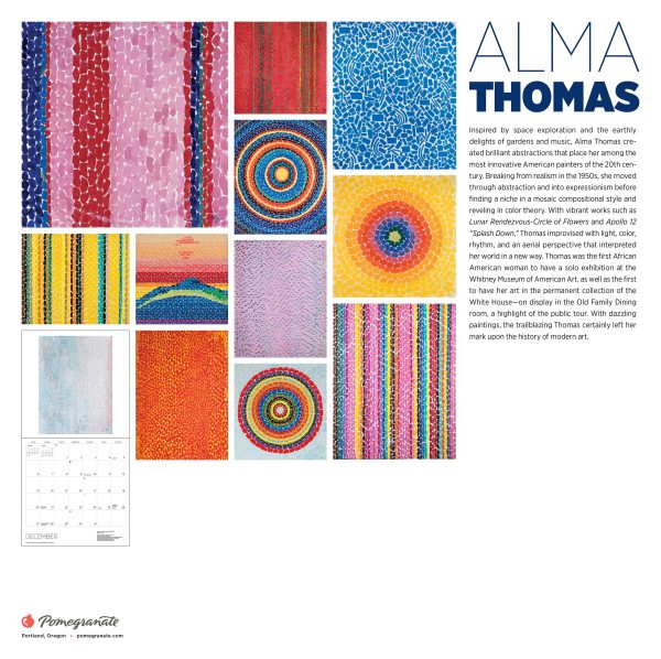 Alma Thomas 2026 Wall Calendar - Image 8