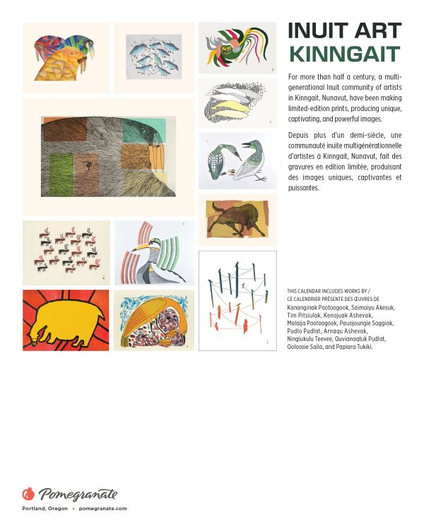 Inuit Art: Kinngait 2026 Mini Wall Calendar - Image 8